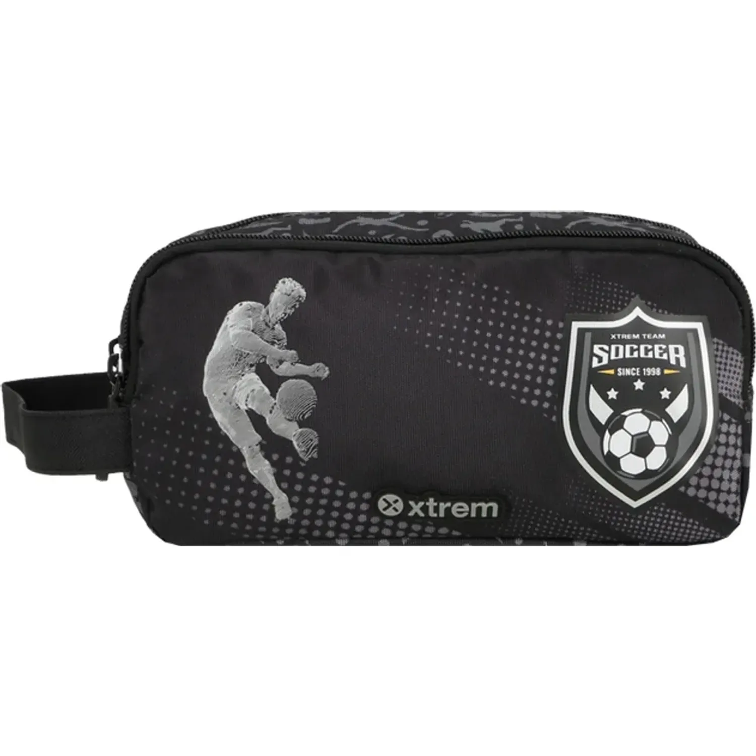 Cartuchera Xtrem Niño University+ 6xt color gris | Platanitos