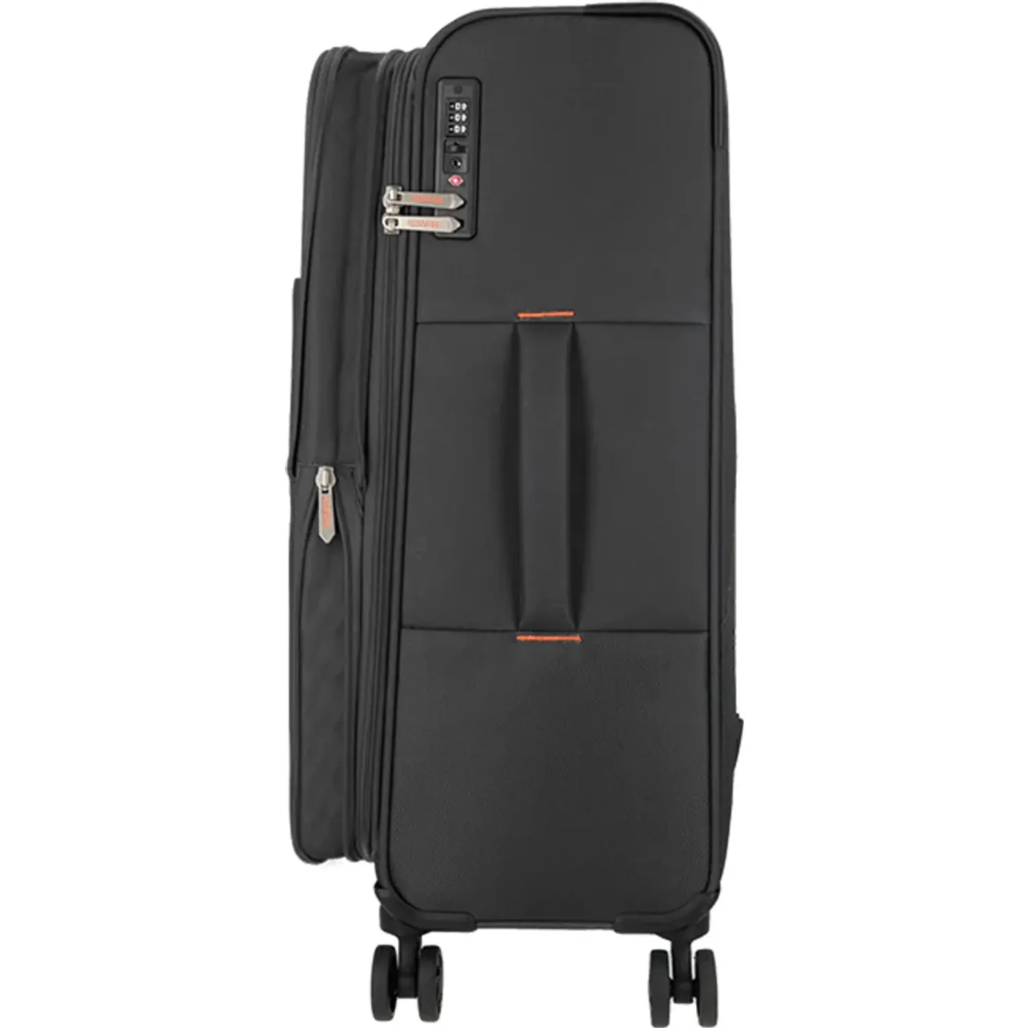 Maleta American Tourister Blanda Unisex Sun Break Mediana color negro | Platanitos