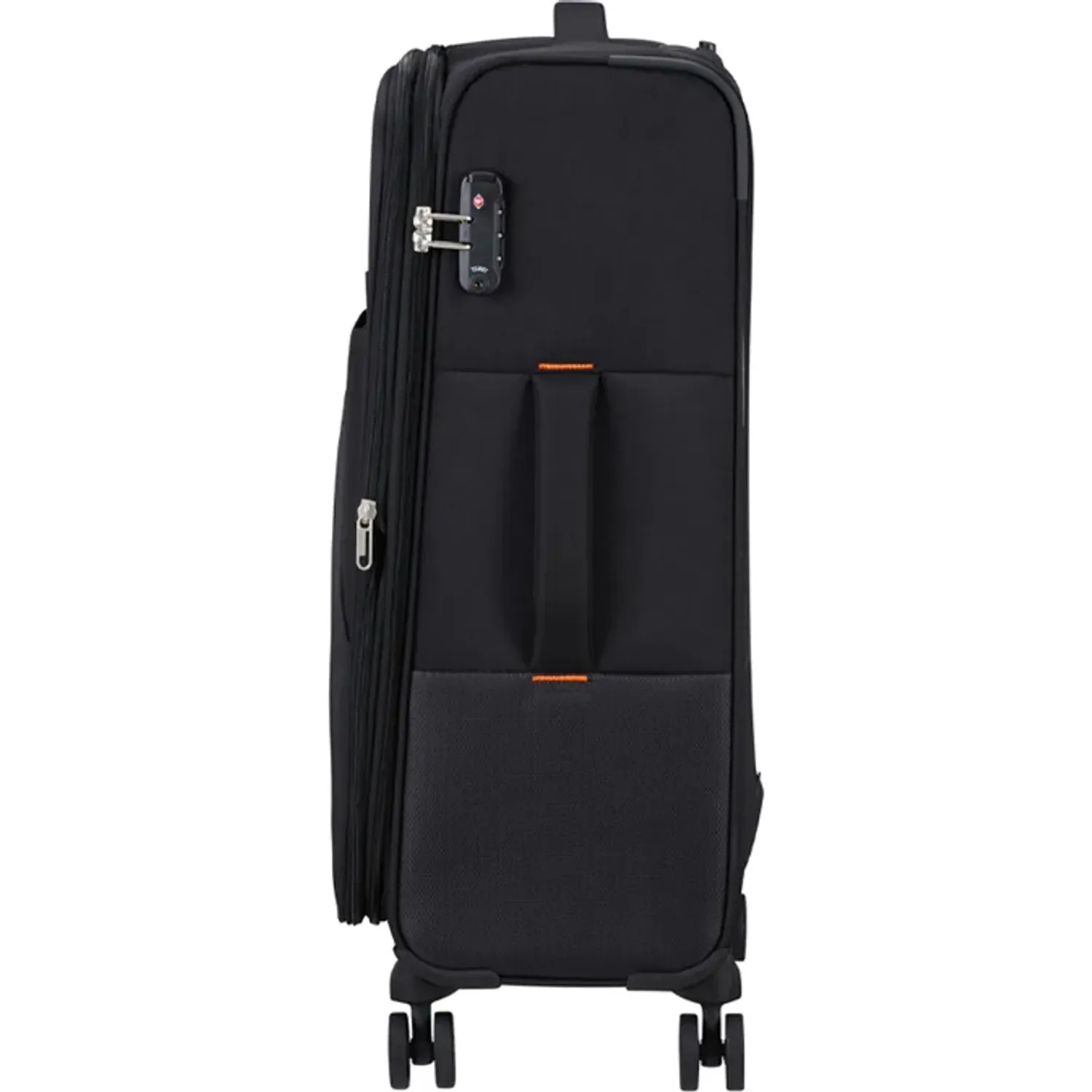Maleta American Tourister Blanda Unisex Sun Break Mediana color negro | Platanitos