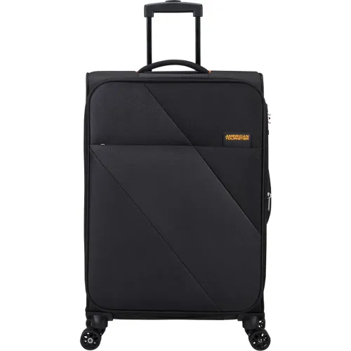 Maleta American Tourister Blanda Unisex Sun Break Mediana color negro | Platanitos