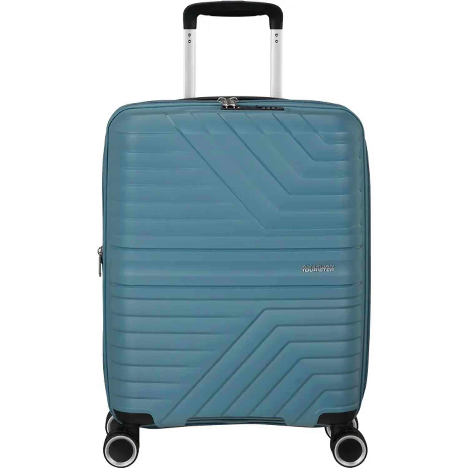 American tourister Maleta American Tourister Rigida Unisex Flytwist Cabina color celeste | Platanitos