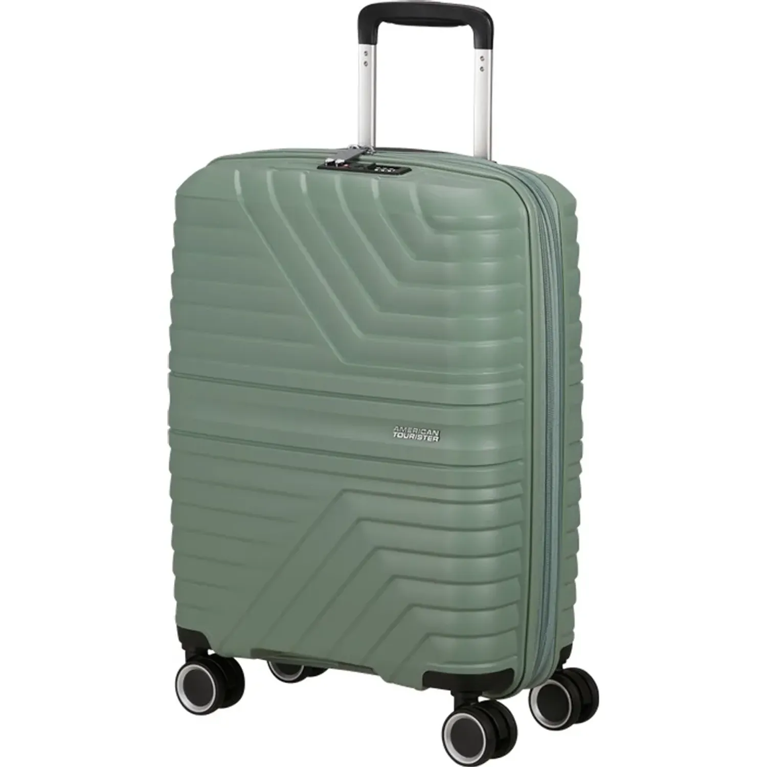 American tourister Maleta American Tourister Rigida Unisex Flytwist Cabina color verde | Platanitos