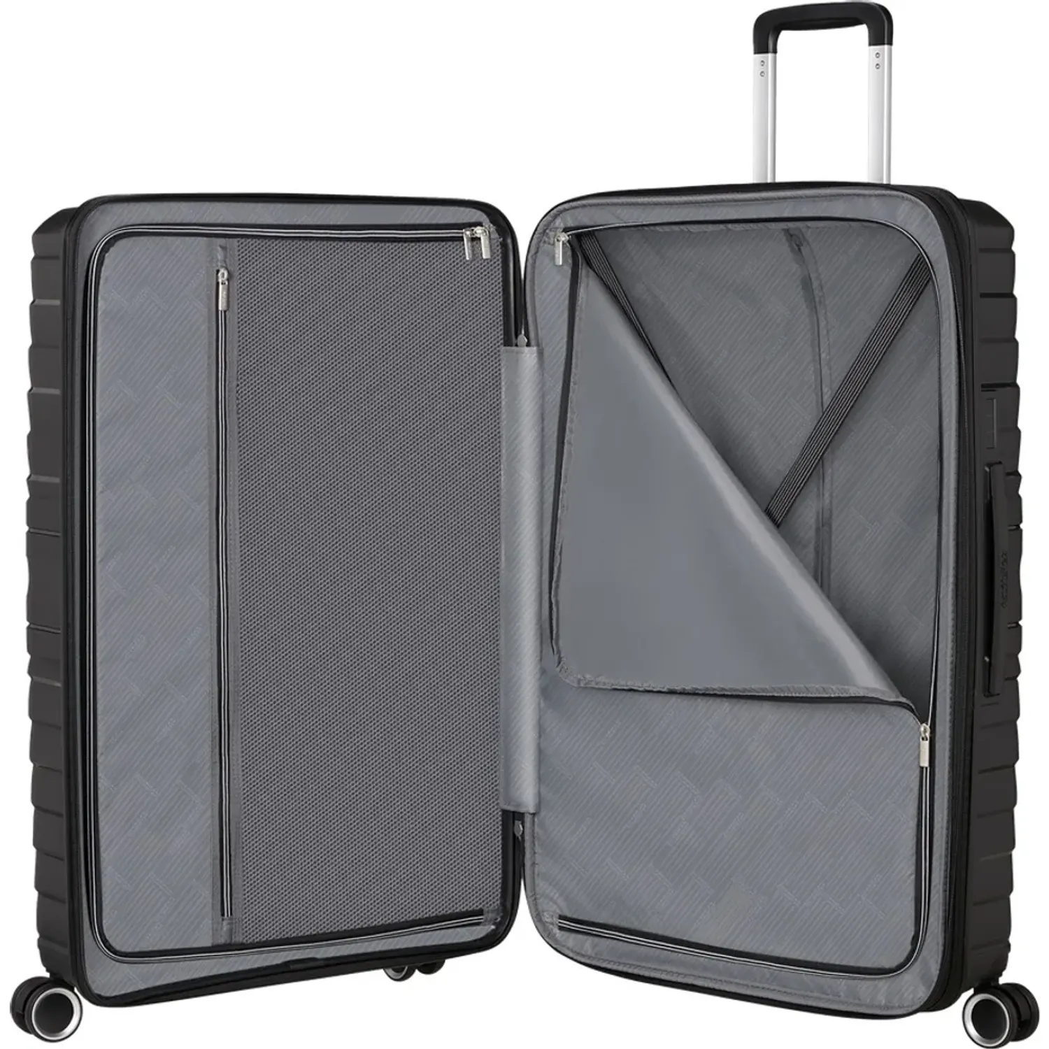 Maleta American Tourister Rigida Unisex Flytwist Grande color negro | Platanitos