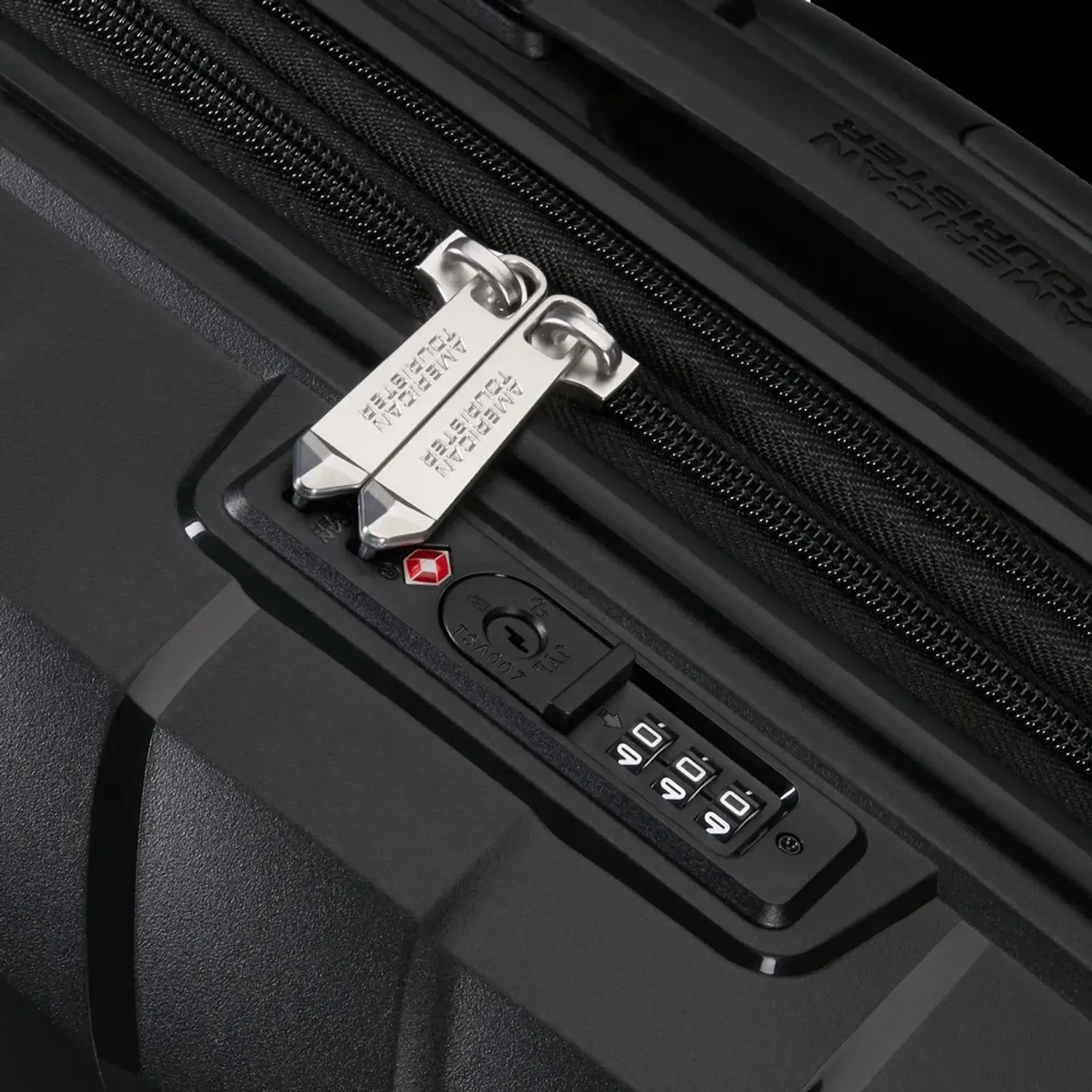 Maleta American Tourister Rigida Unisex Flytwist Grande color negro | Platanitos
