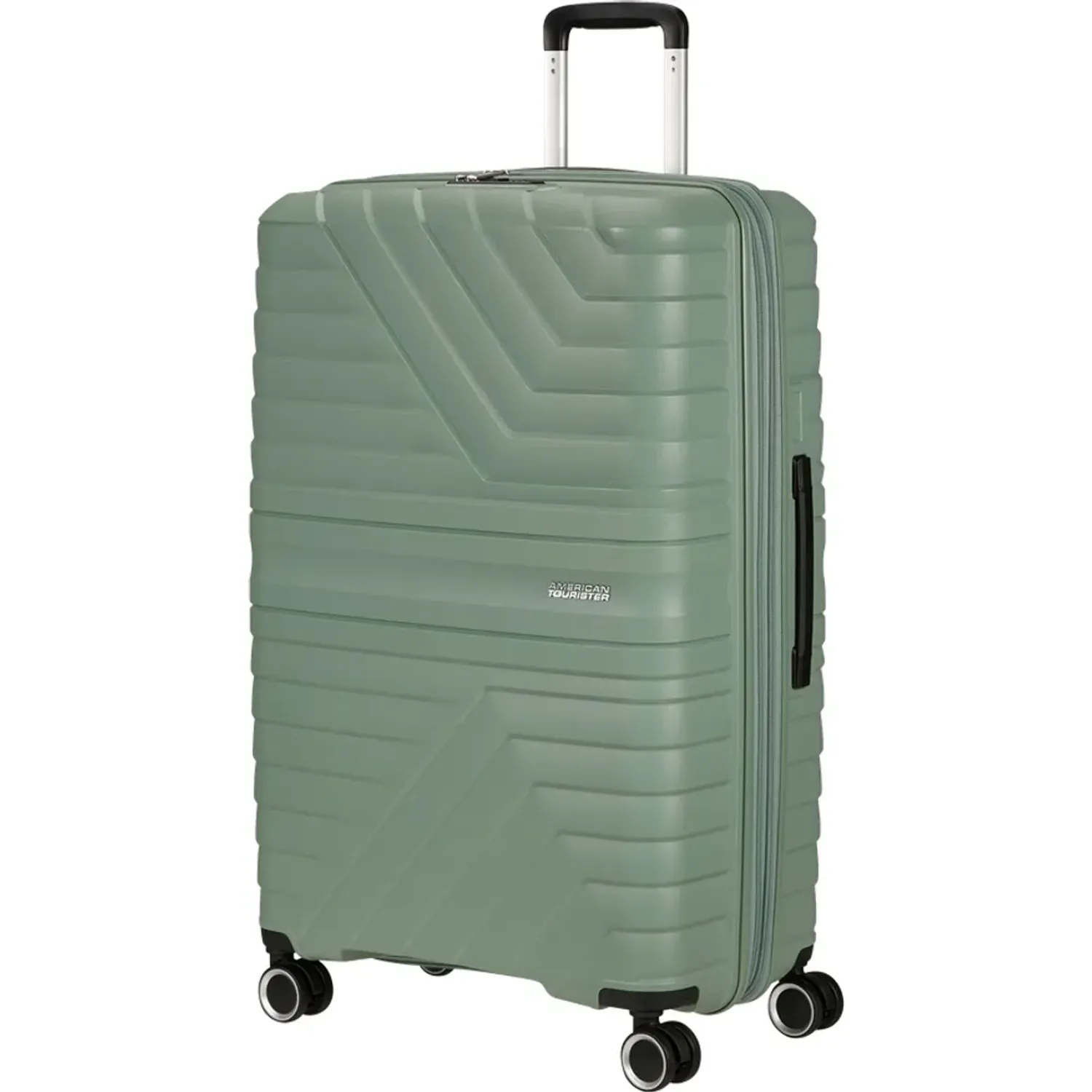 Maleta American Tourister Rigida Unisex Flytwist Grande color verde | Platanitos