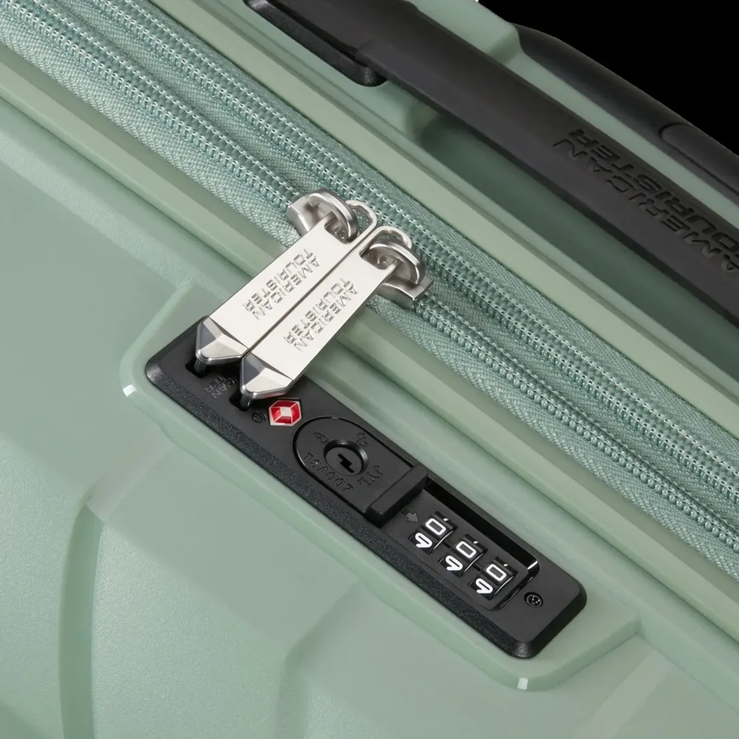 Maleta American Tourister Rigida Unisex Flytwist Grande color verde | Platanitos
