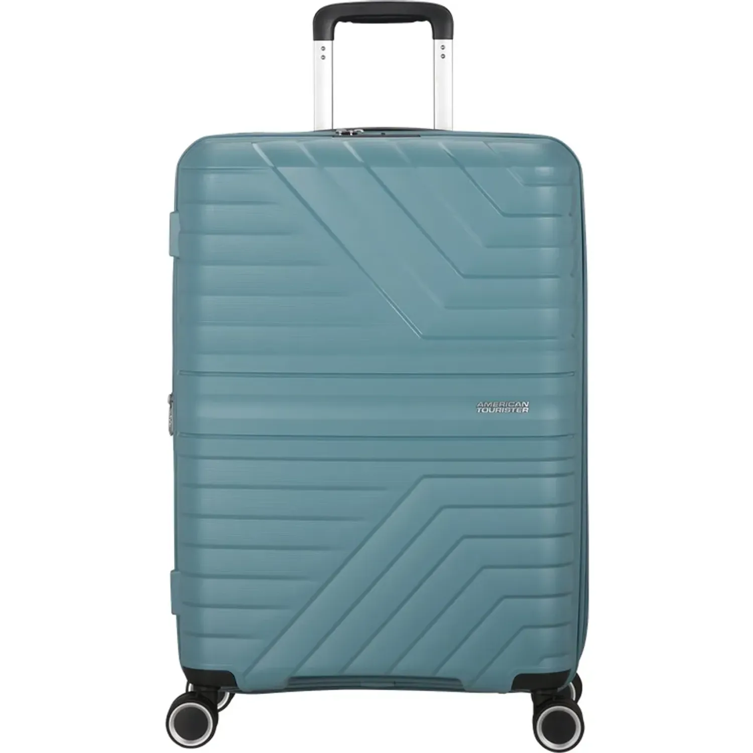 American tourister Maleta American Tourister Rigida Unisex Flytwist Mediana color celeste | Platanitos