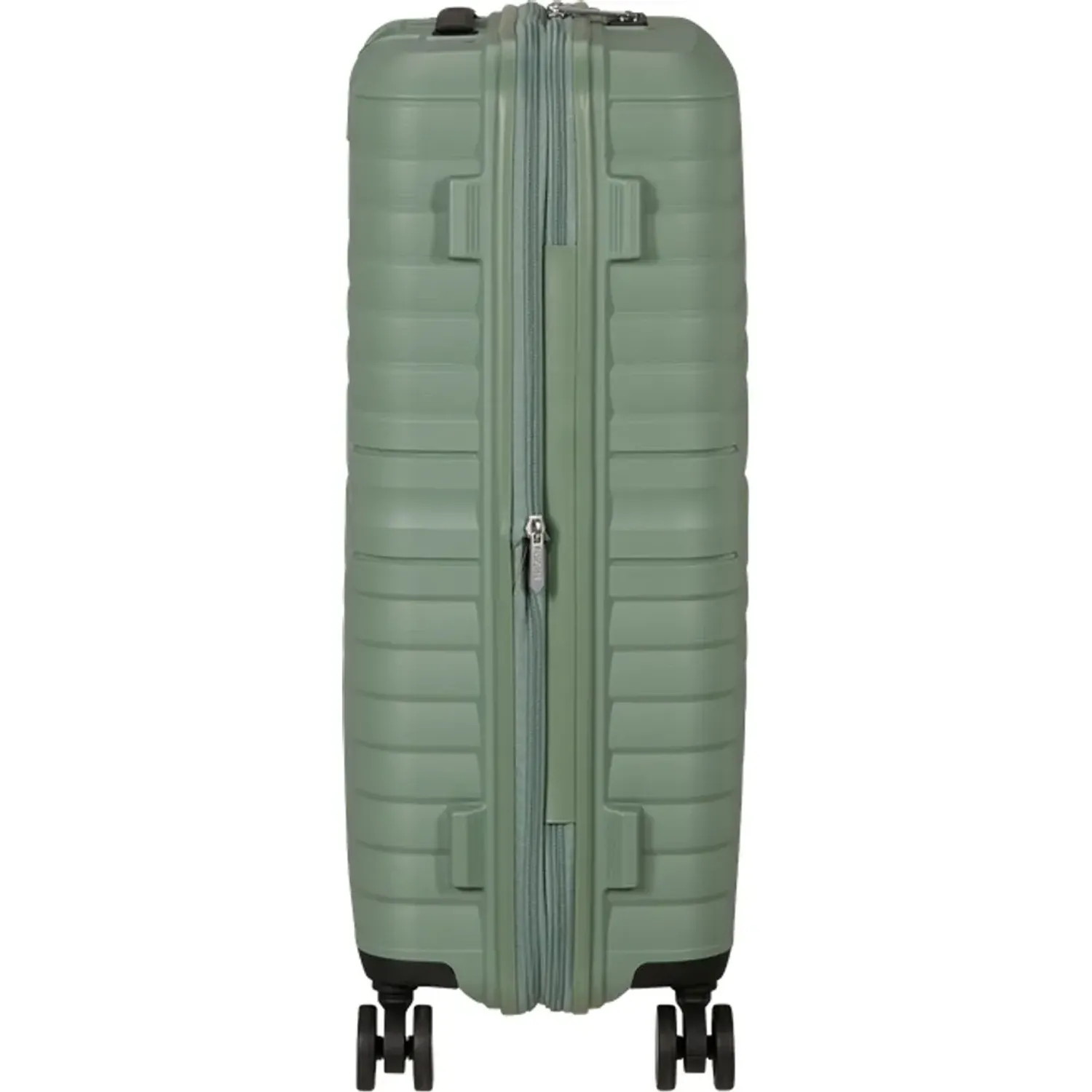 Maleta American Tourister Rigida Unisex Flytwist Mediana color verde | Platanitos