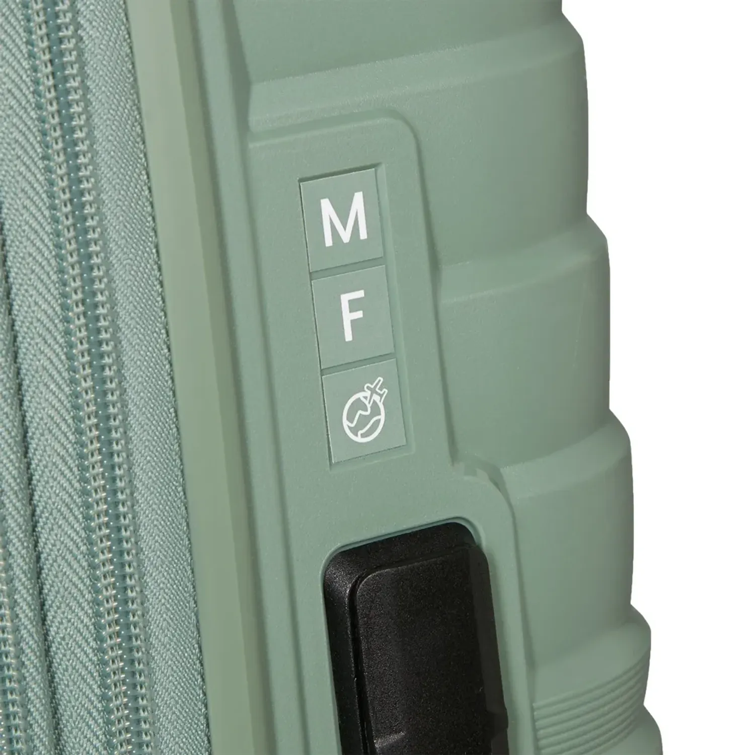 Maleta American Tourister Rigida Unisex Flytwist Mediana color verde | Platanitos