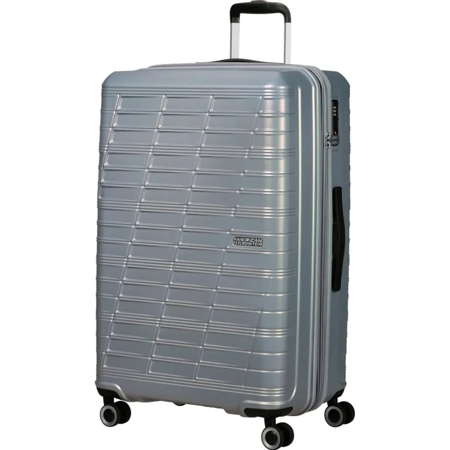American tourister Maleta American Tourister Rigida Unisex Surftime Grande color plateado | Platanitos