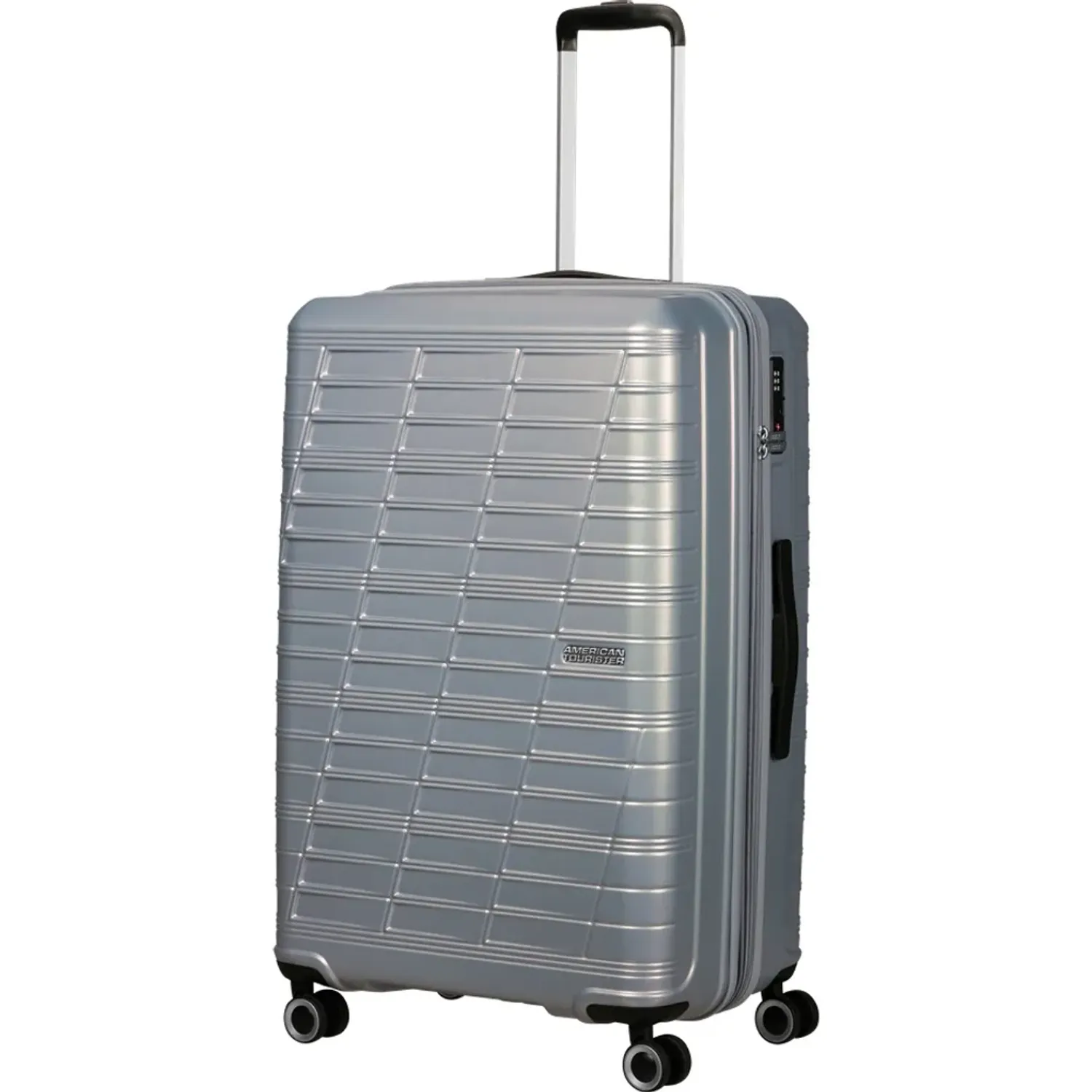 American tourister Maleta American Tourister Rigida Unisex Surftime Grande color plateado | Platanitos