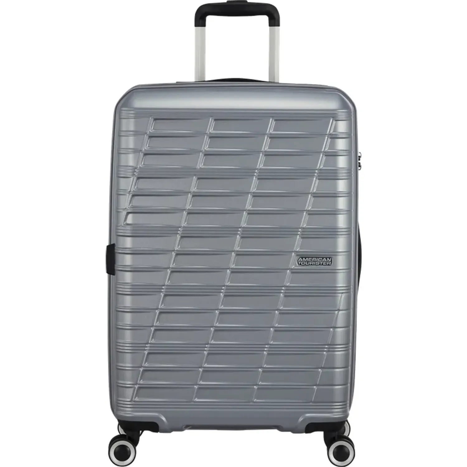 American tourister Maleta American Tourister Rigida Unisex Surftime Mediana color plateado | Platanitos