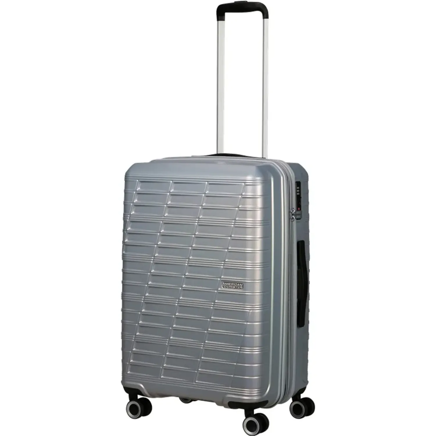 American tourister Maleta American Tourister Rigida Unisex Surftime Mediana color plateado | Platanitos