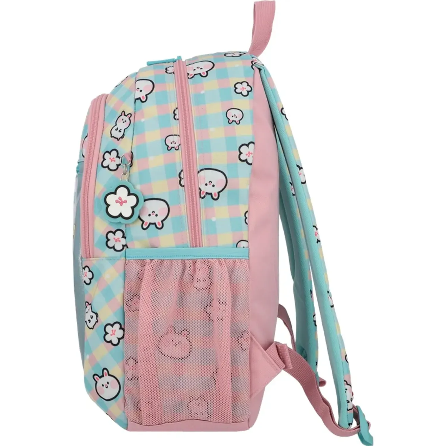 Mochila Xtrem Niña Logan 6xt color celeste | Platanitos