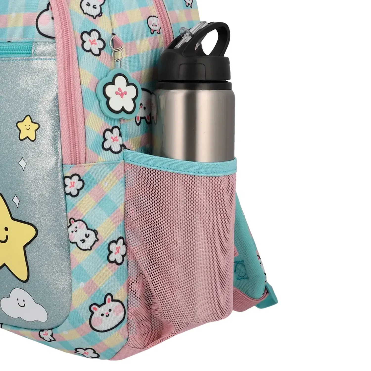 Mochila Xtrem Niña Logan 6xt color celeste | Platanitos