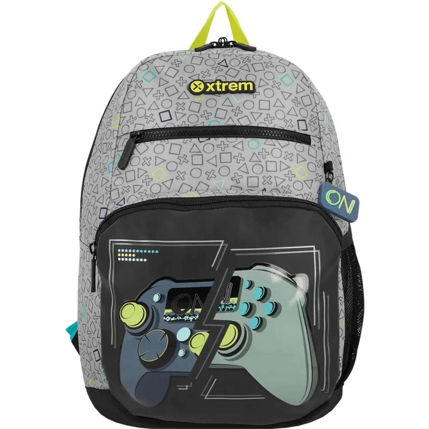 Mochila Xtrem Niño Bolt 6xt color gris | Platanitos