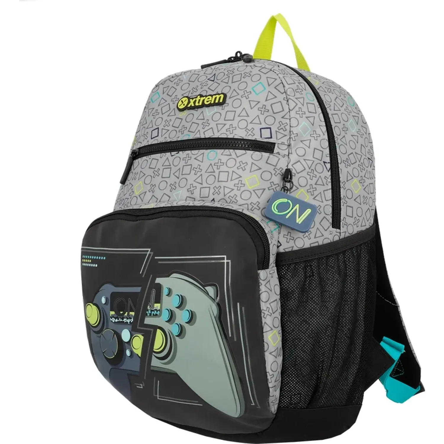 Mochila Xtrem Niño Bolt 6xt color gris | Platanitos