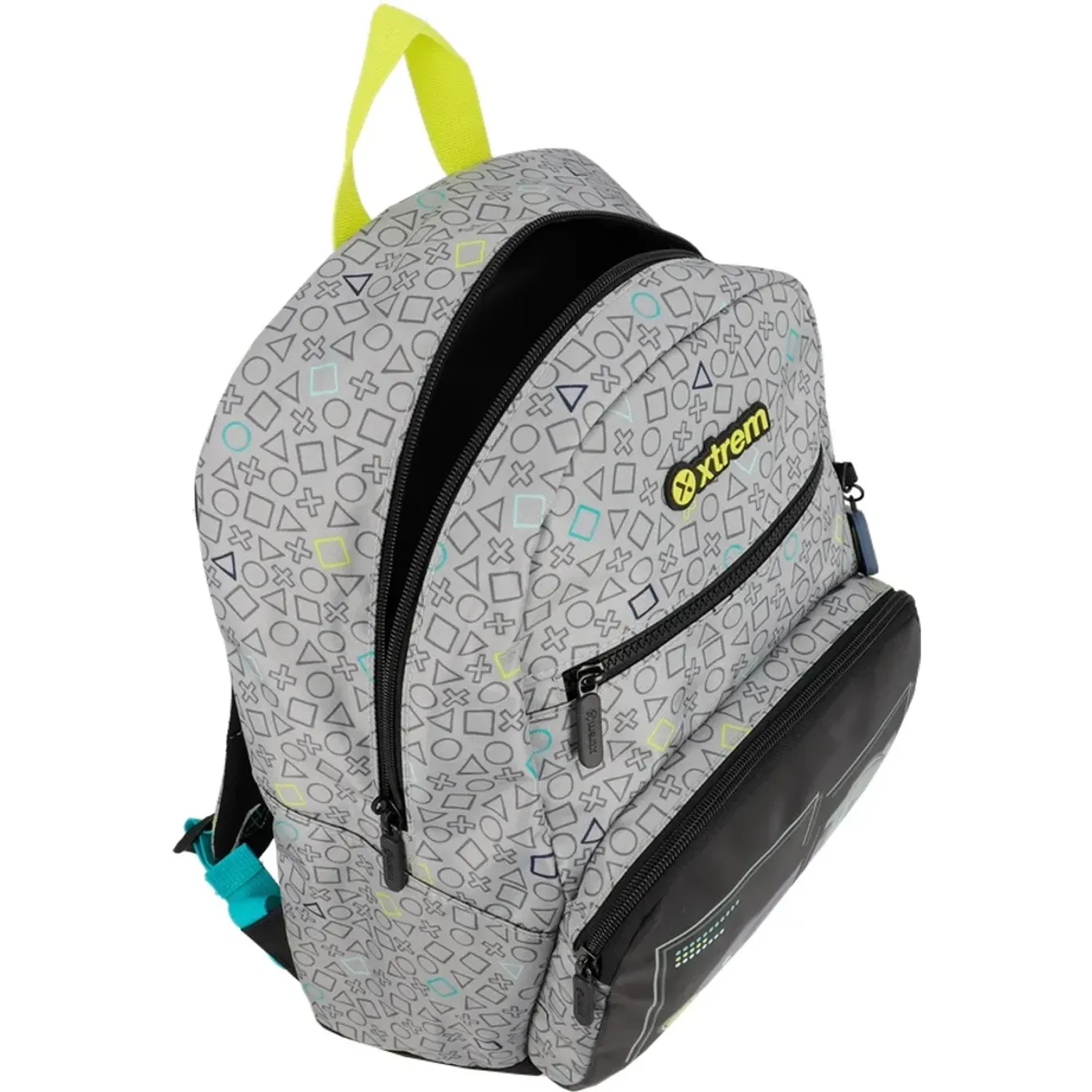 Mochila Xtrem Niño Bolt 6xt color gris | Platanitos
