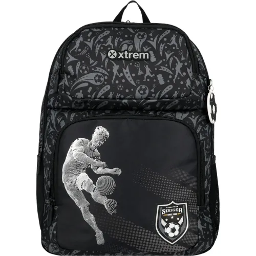 Mochila Xtrem Niño Hopper 2.0 6xt color gris | Platanitos