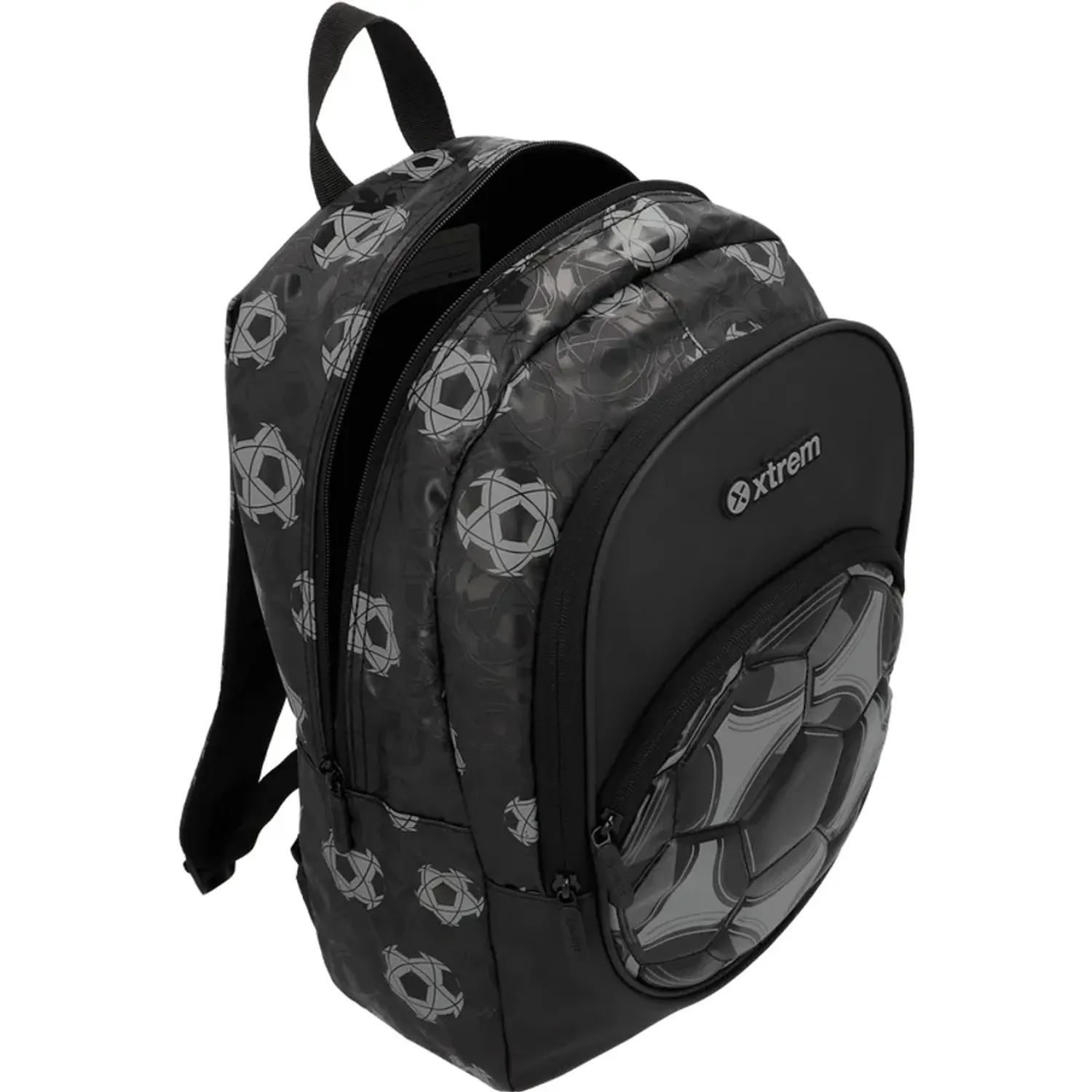 Mochila Xtrem Niño Logan 6xt color negro | Platanitos
