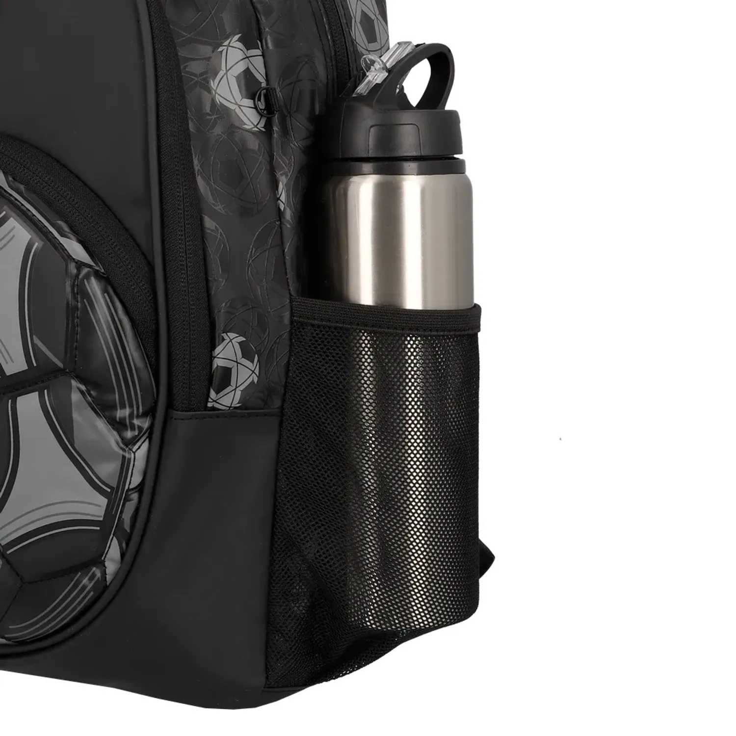 Mochila Xtrem Niño Logan 6xt color negro | Platanitos