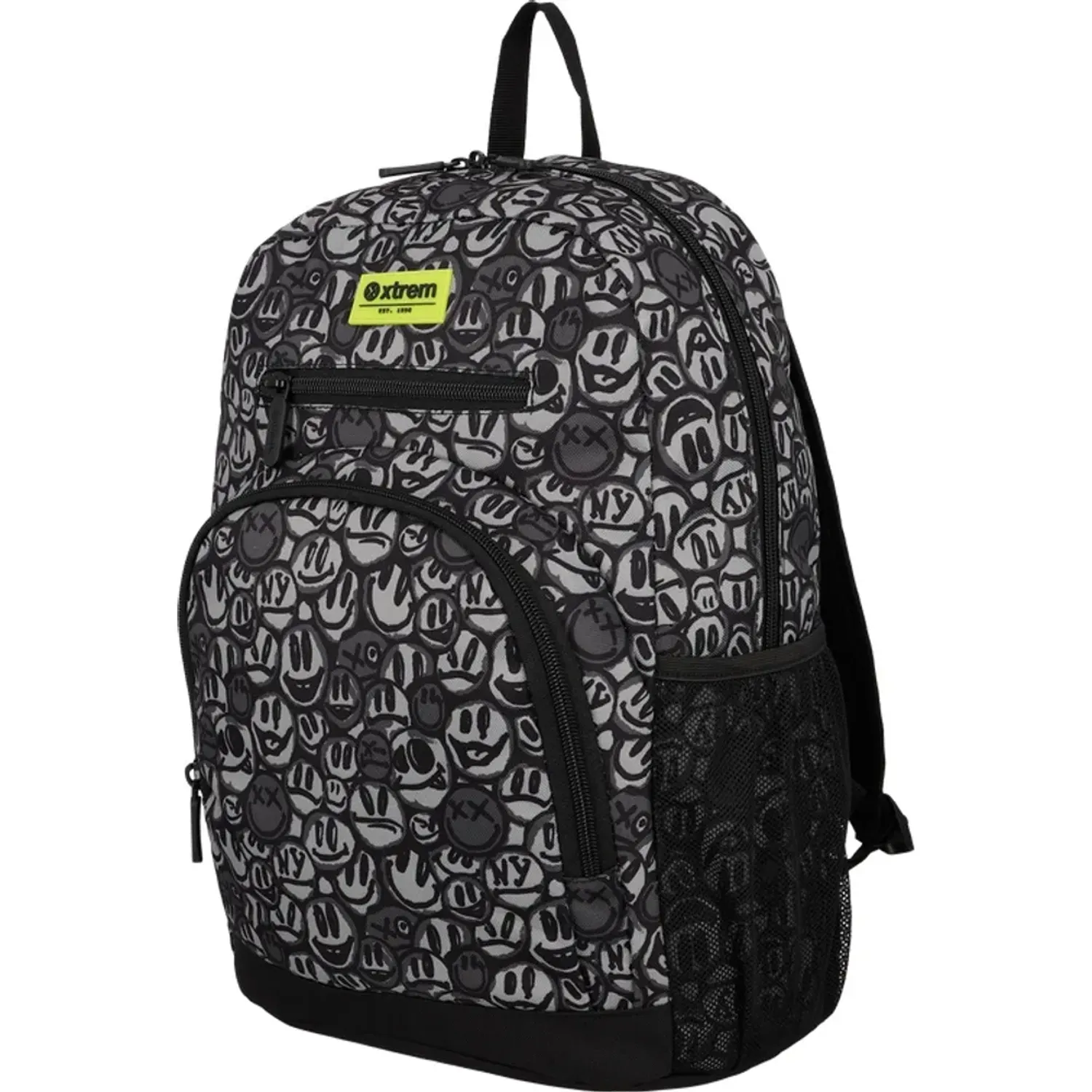 Set Xtrem Mochila Niño Multipack 6xt color negro | Platanitos