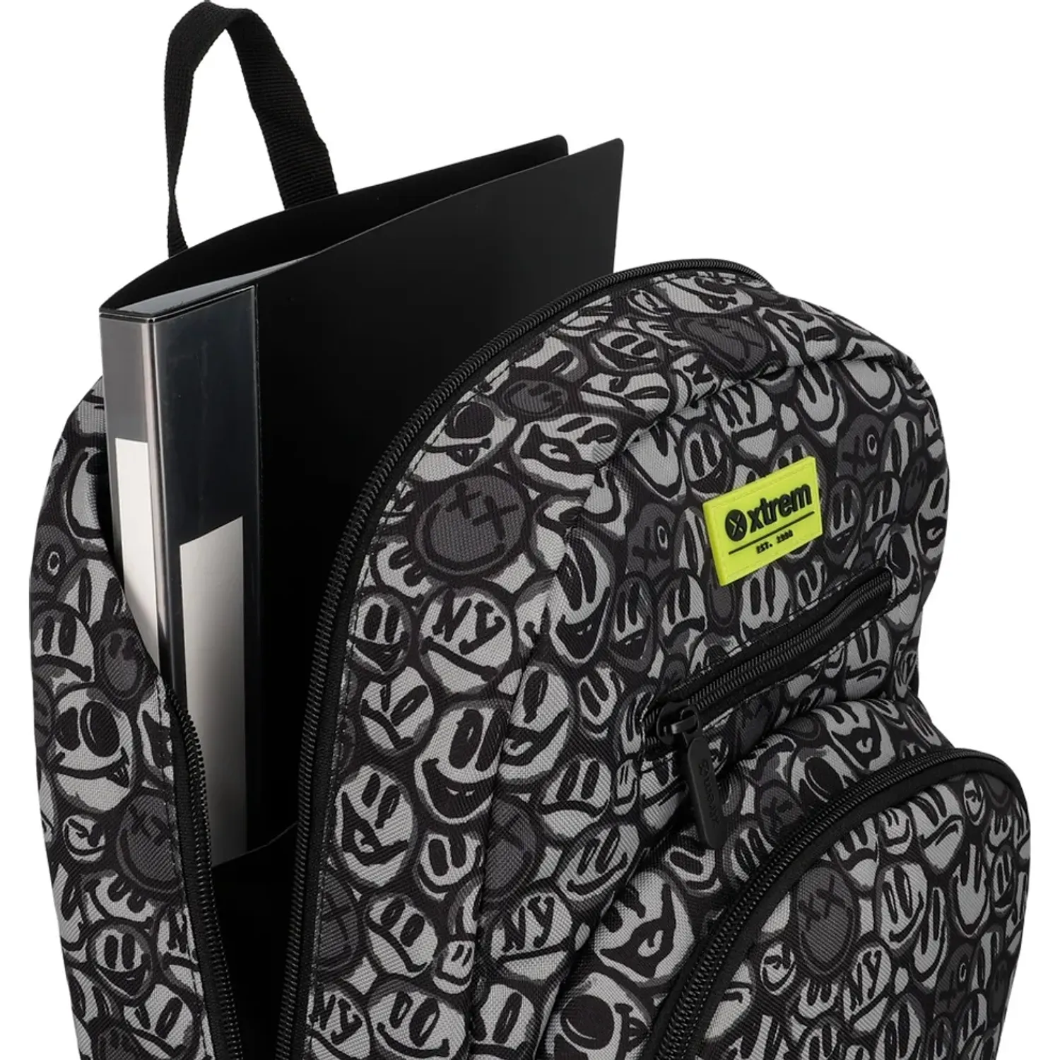 Set Xtrem Mochila Niño Multipack 6xt color negro | Platanitos