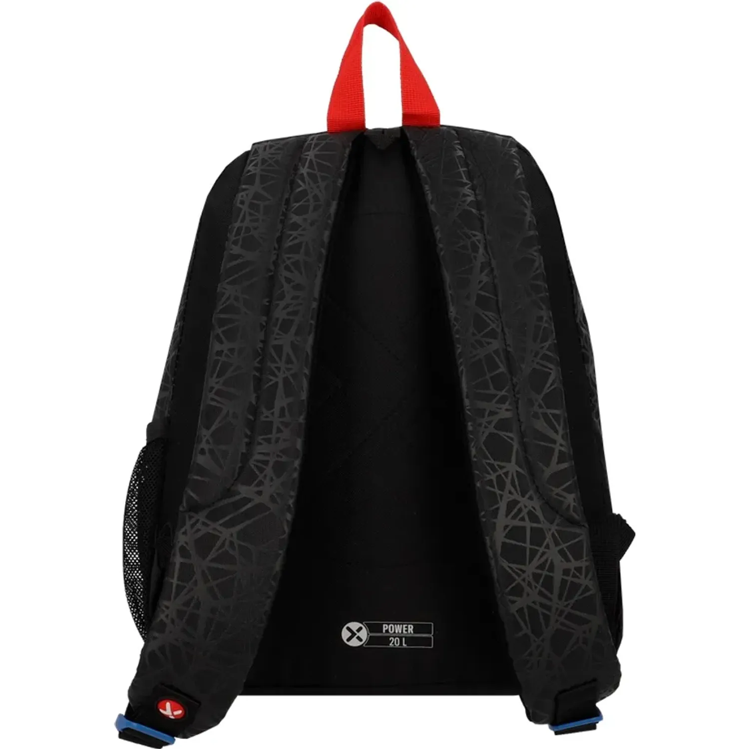 Mochila Xtrem Niño Power 6xt color negro | Platanitos