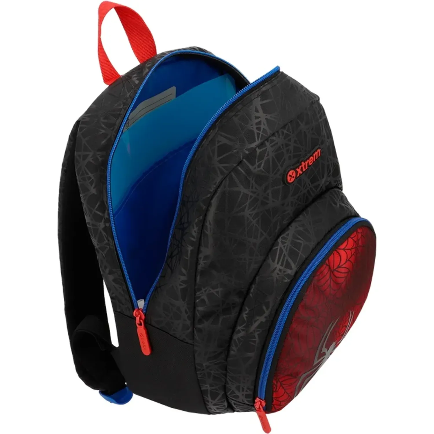 Mochila Xtrem Niño Power 6xt color negro | Platanitos