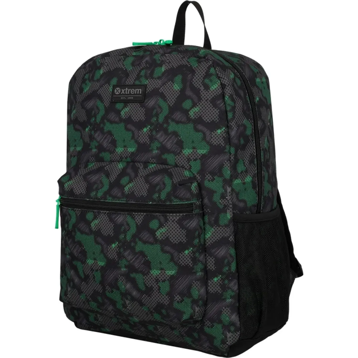 Set Xtrem Mochila Niño Triple Pack 6xt color verde | Platanitos