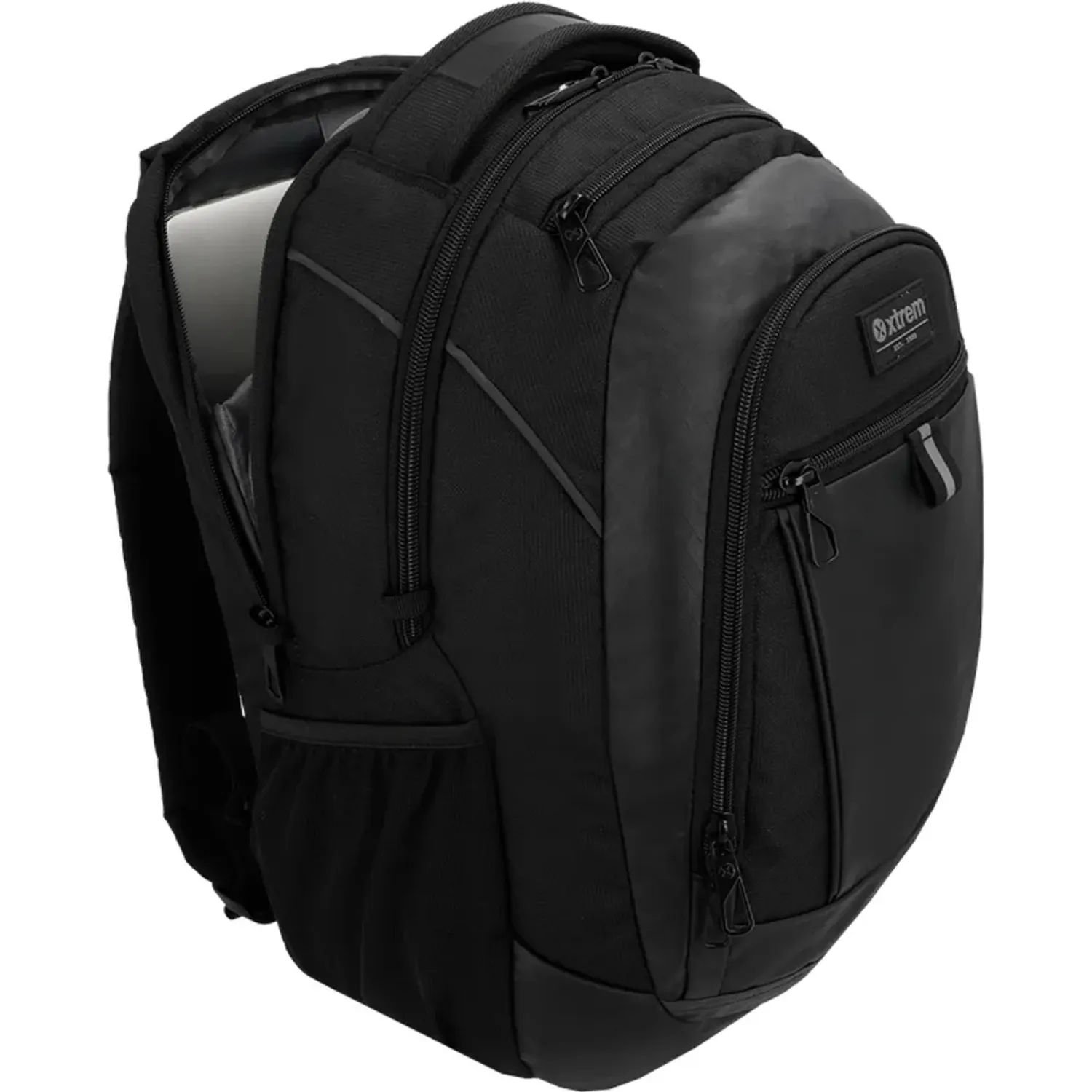 Mochila Xtrem Para Laptop Unisex 15plg Brooklyn 6xt color negro | Platanitos