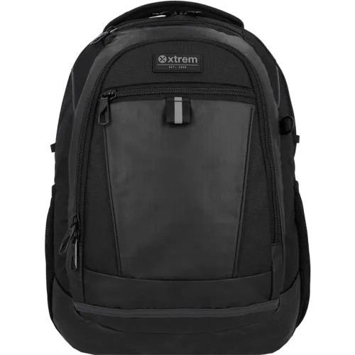 Mochila Xtrem Para Laptop Unisex 15plg Brooklyn 6xt color negro | Platanitos