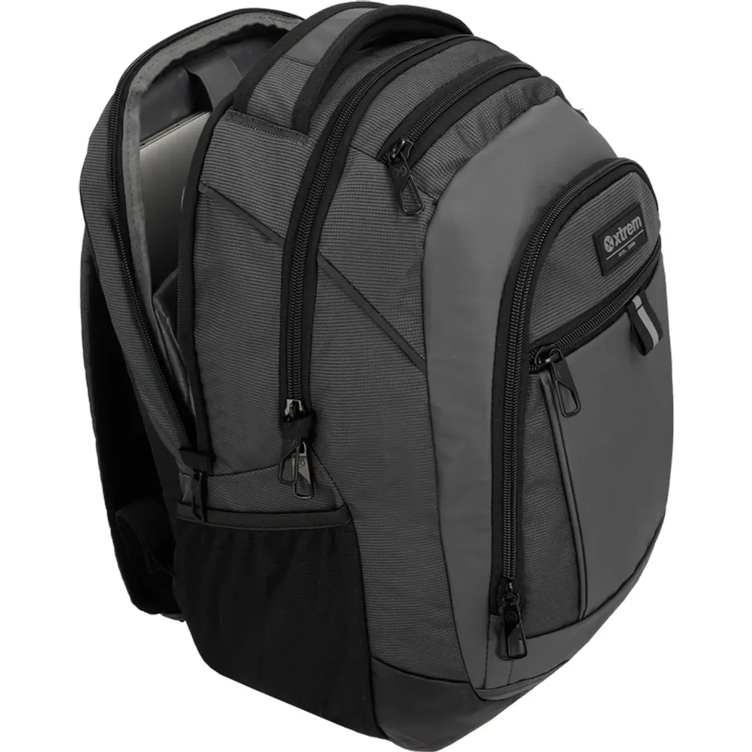 Mochila Xtrem Para Laptop Unisex 15plg Brooklyn 6xt color gris | Platanitos