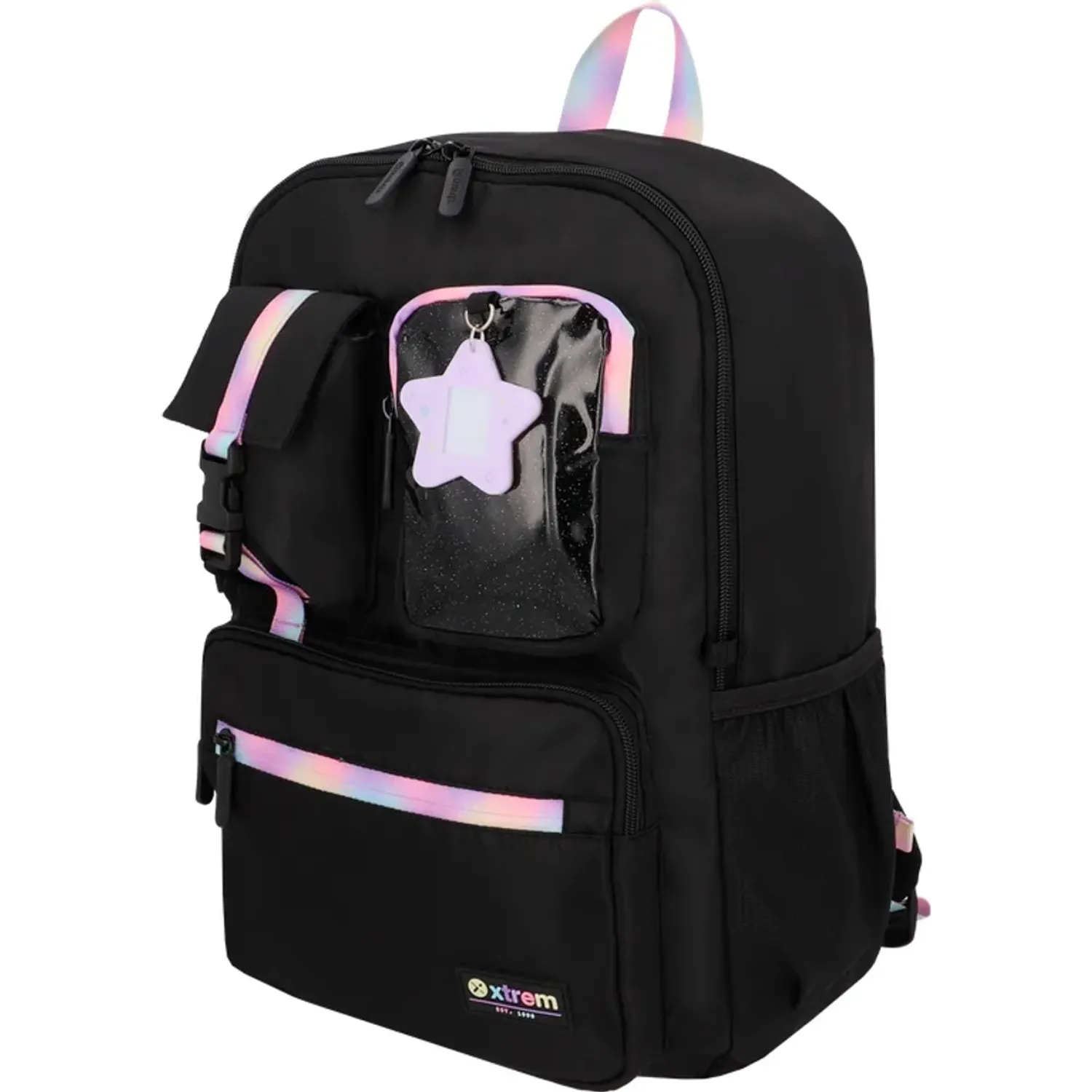 Mochila Xtrem Para Laptop Unisex 15plg Cleveland 6xt color negro | Platanitos