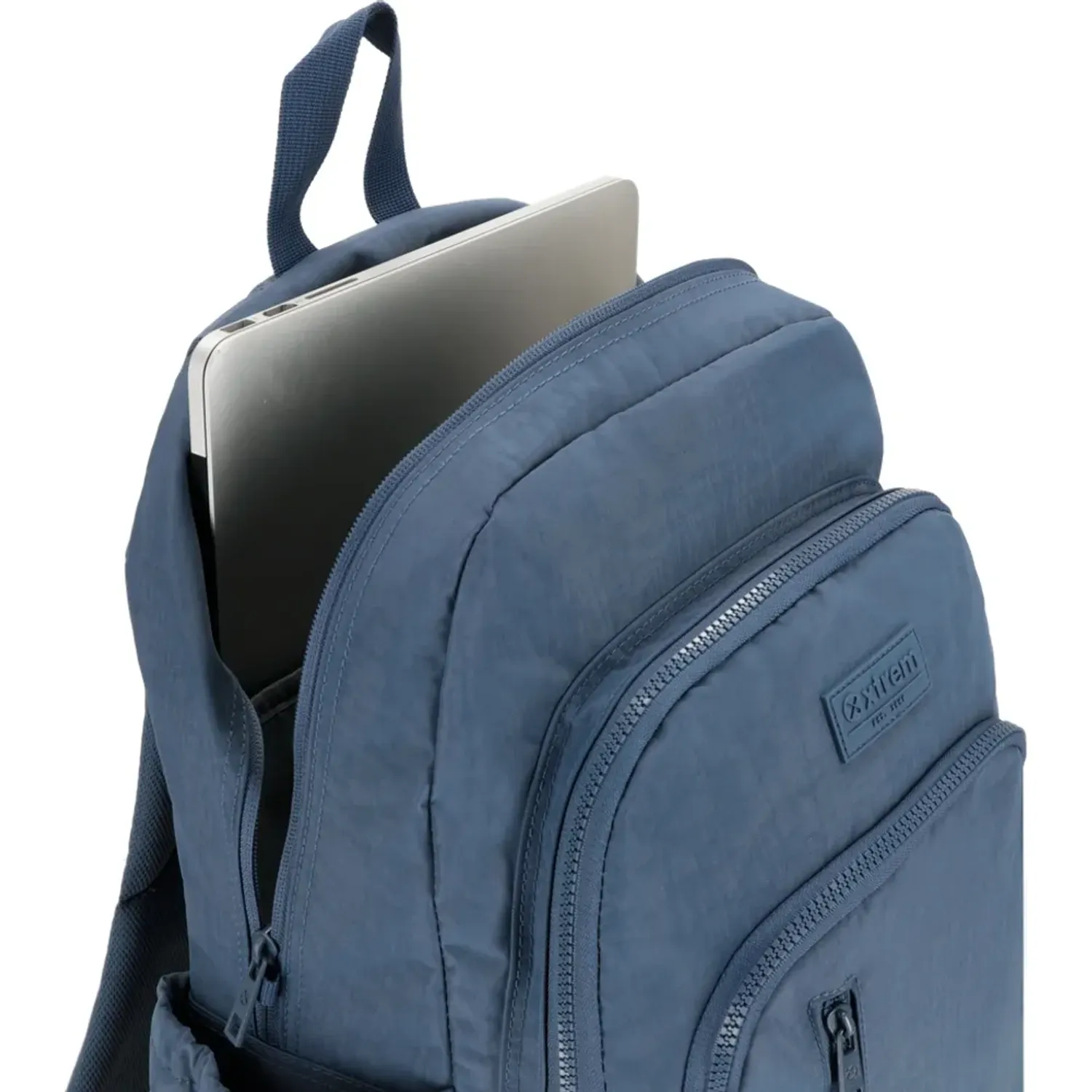 Mochila Xtrem Para Laptop Unisex 15plg Duncan 6xt color celeste | Platanitos