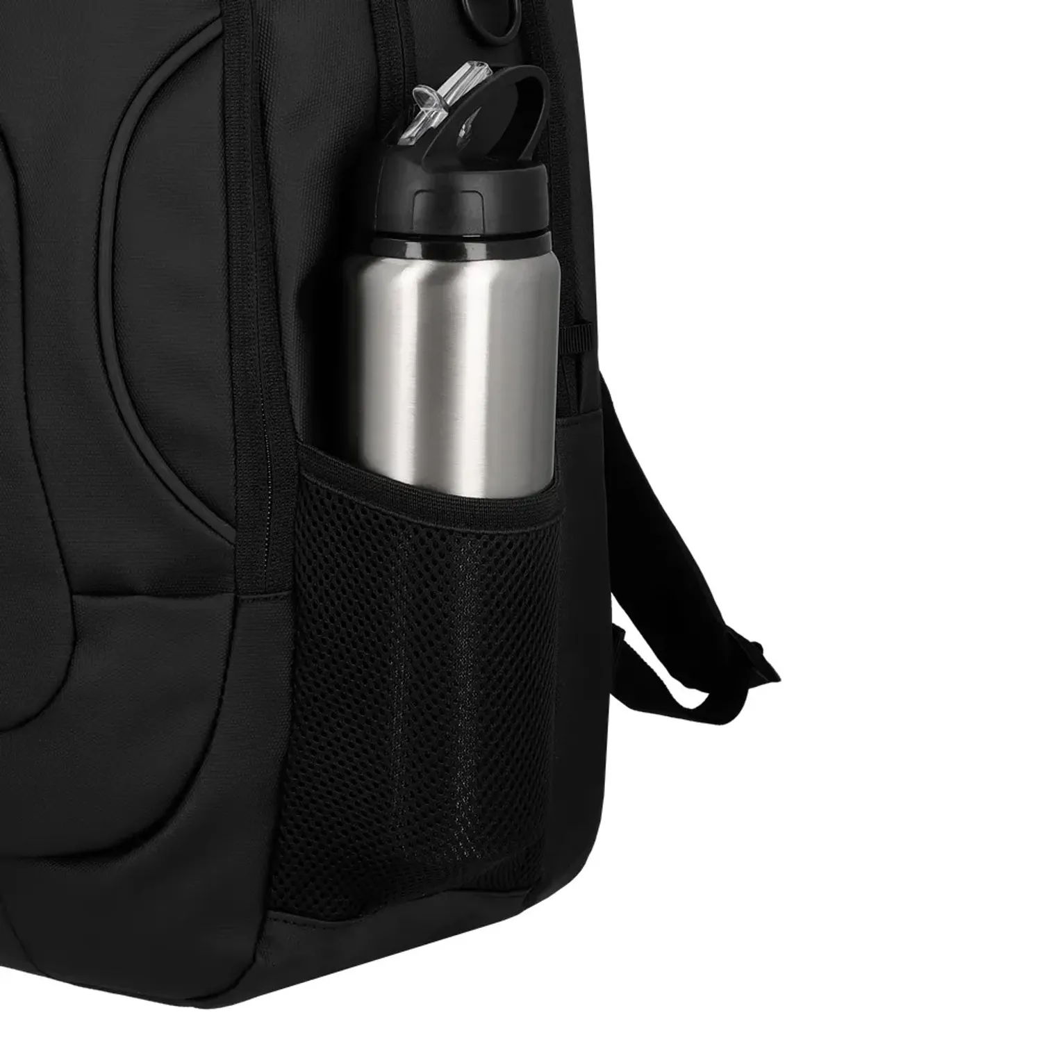 Mochila Xtrem Para Laptop Unisex 16plg Gamma 6xt color negro | Platanitos