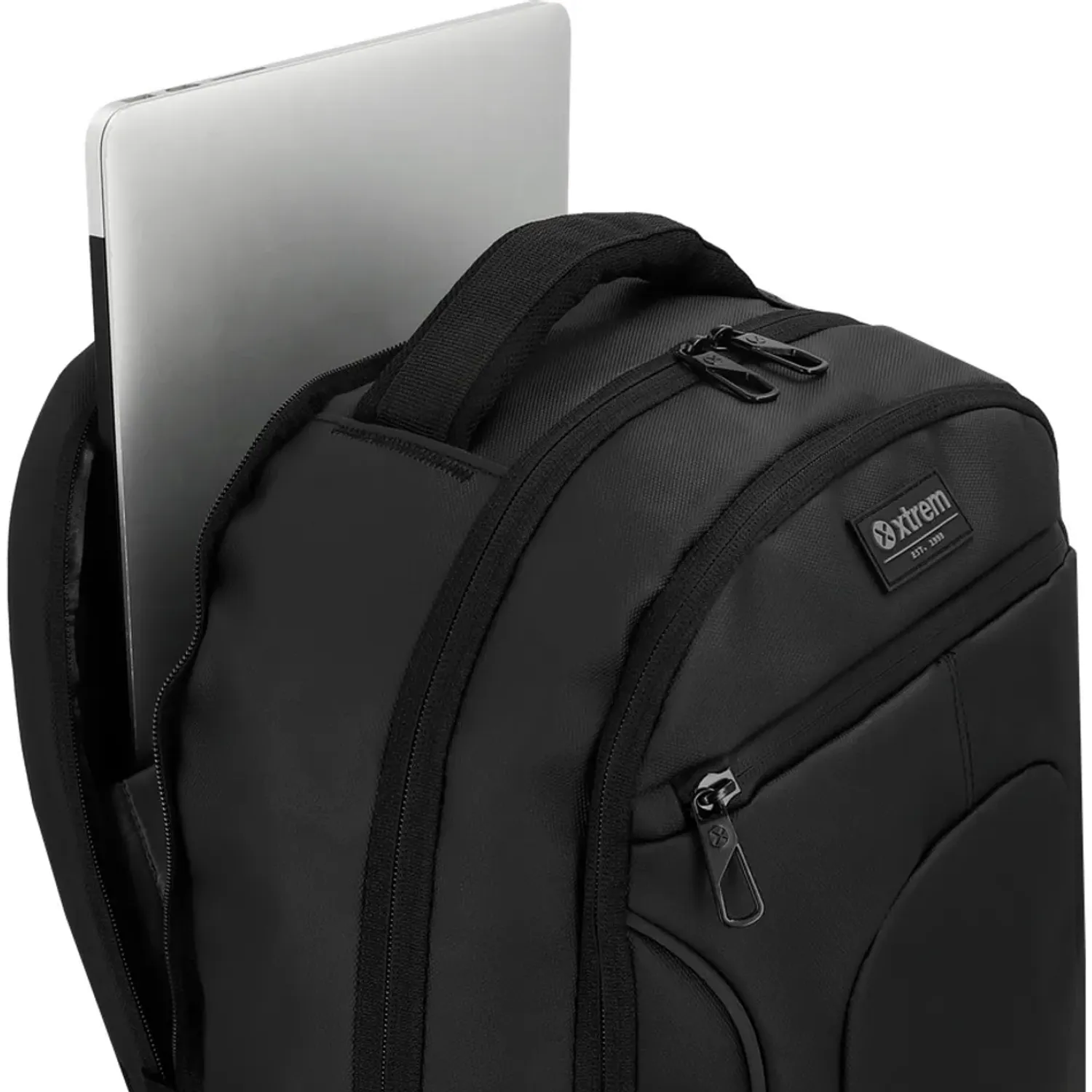 Mochila Xtrem Para Laptop Unisex 16plg Gamma 6xt color negro | Platanitos