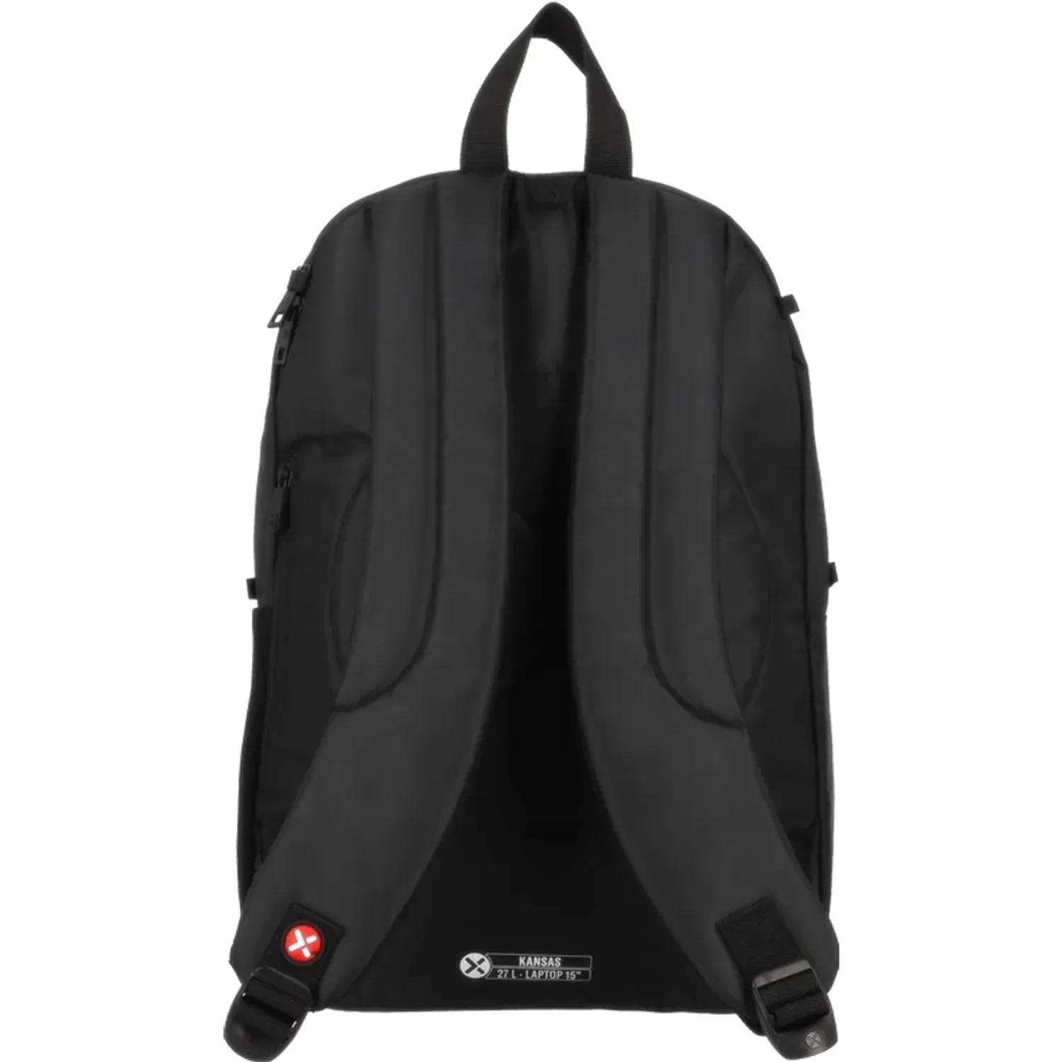 Mochila Xtrem Para Laptop Unisex 15plg Kansas 6xt color negro | Platanitos