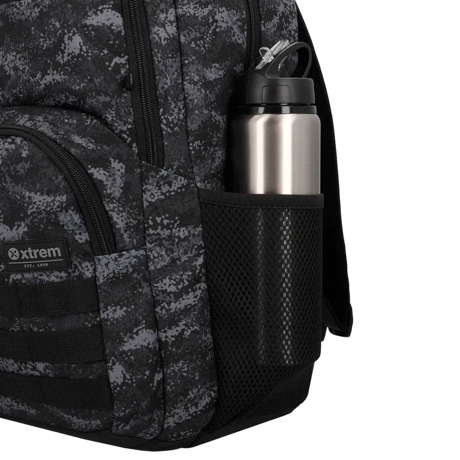 Mochila Xtrem Para Laptop Unisex 16plg Maverick 6xt color gris | Platanitos