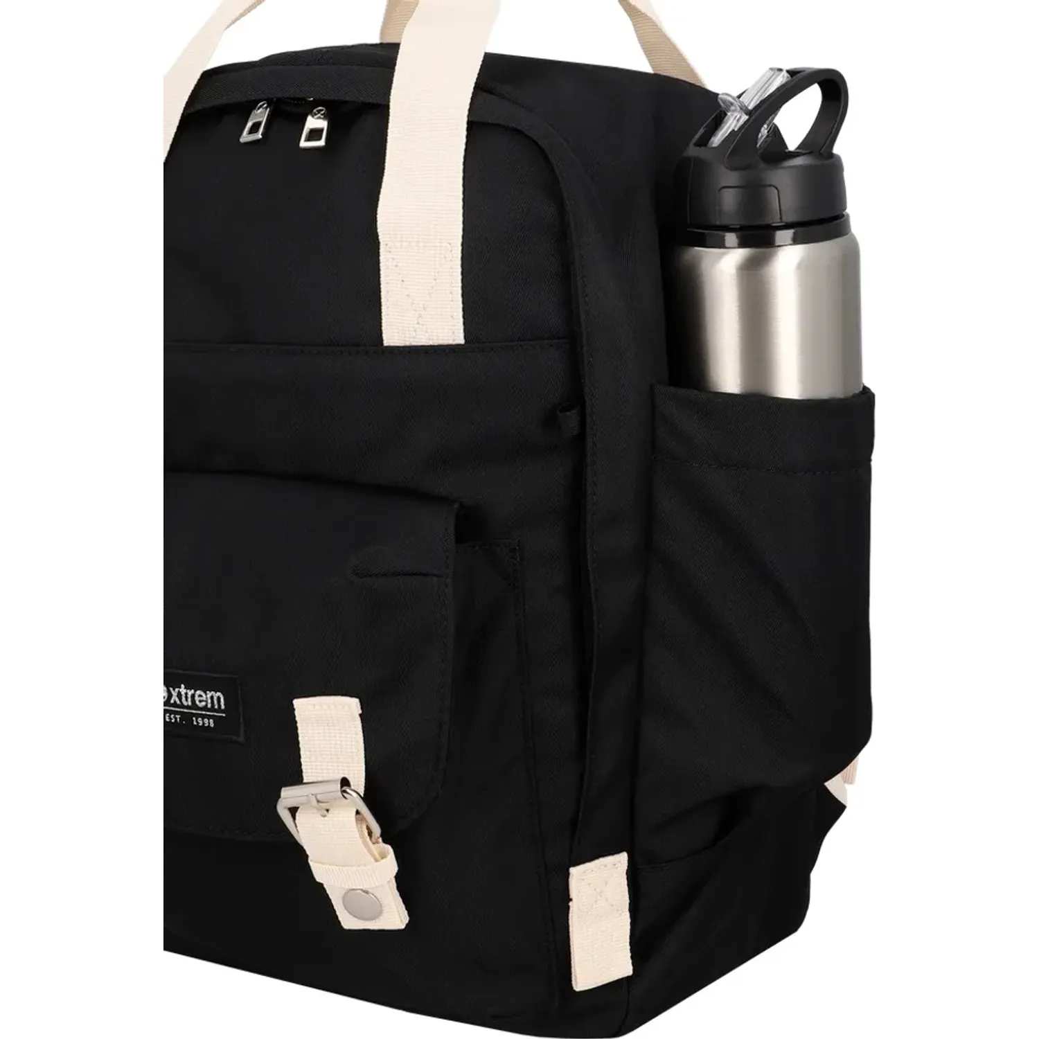 Mochila Xtrem Para Laptop Unisex 15plg Monroe 6xt color negro | Platanitos