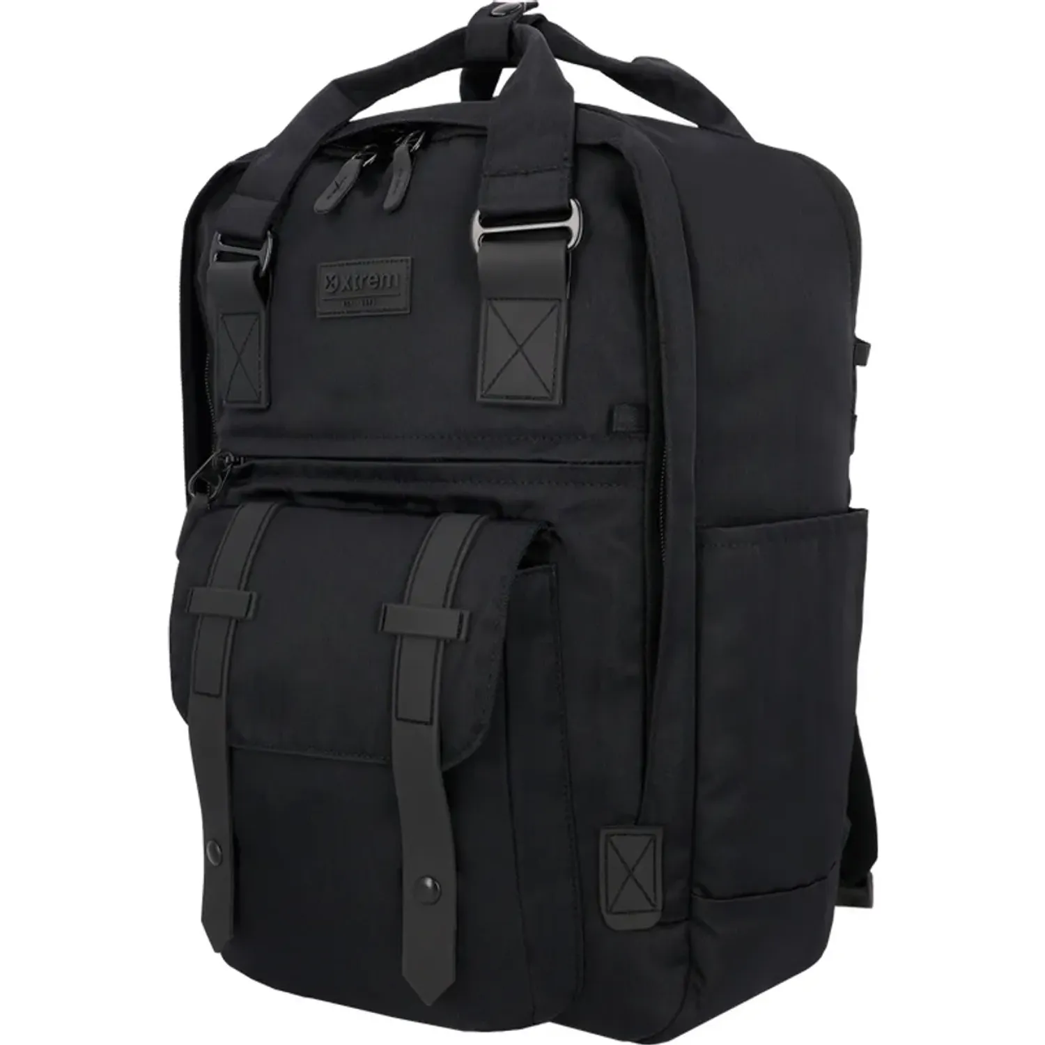 Mochila Xtrem Para Laptop Unisex 16plg Portland 6xt color negro | Platanitos