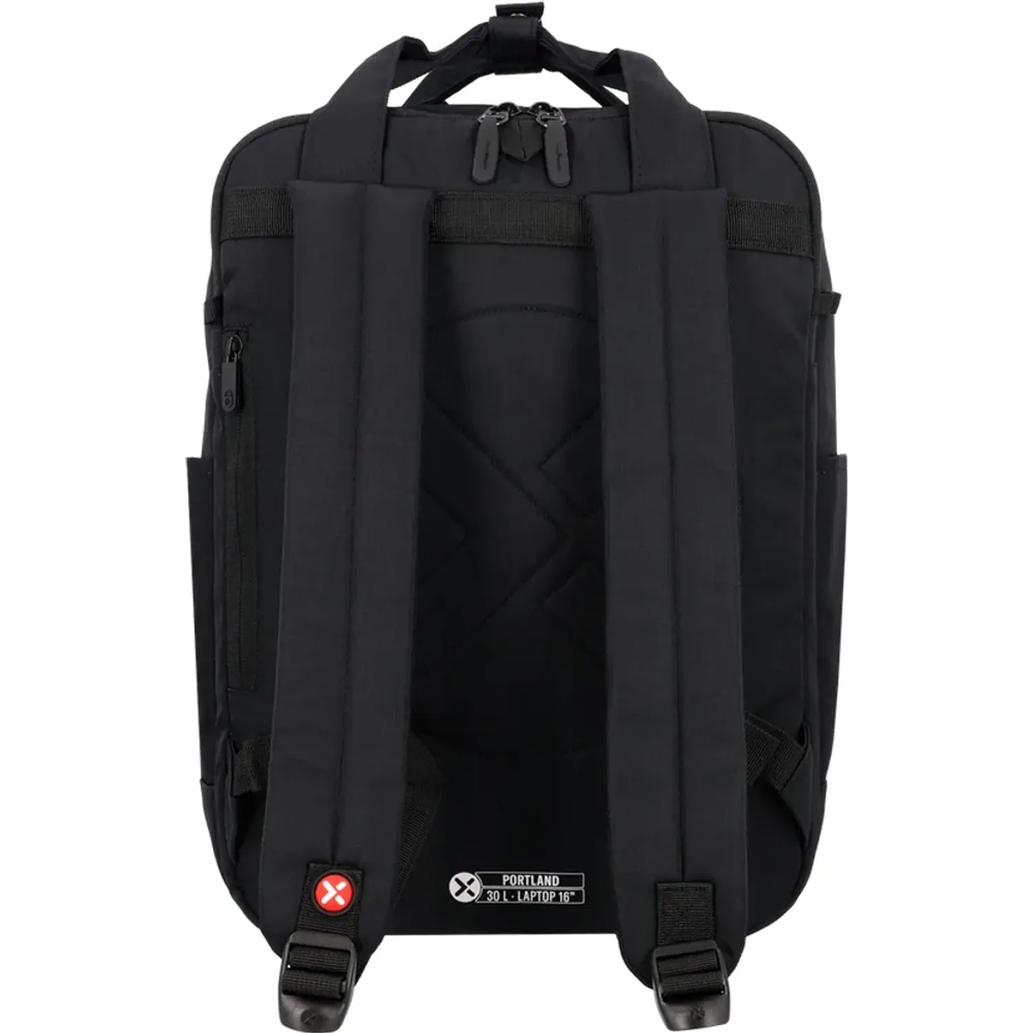 Mochila Xtrem Para Laptop Unisex 16plg Portland 6xt color negro | Platanitos