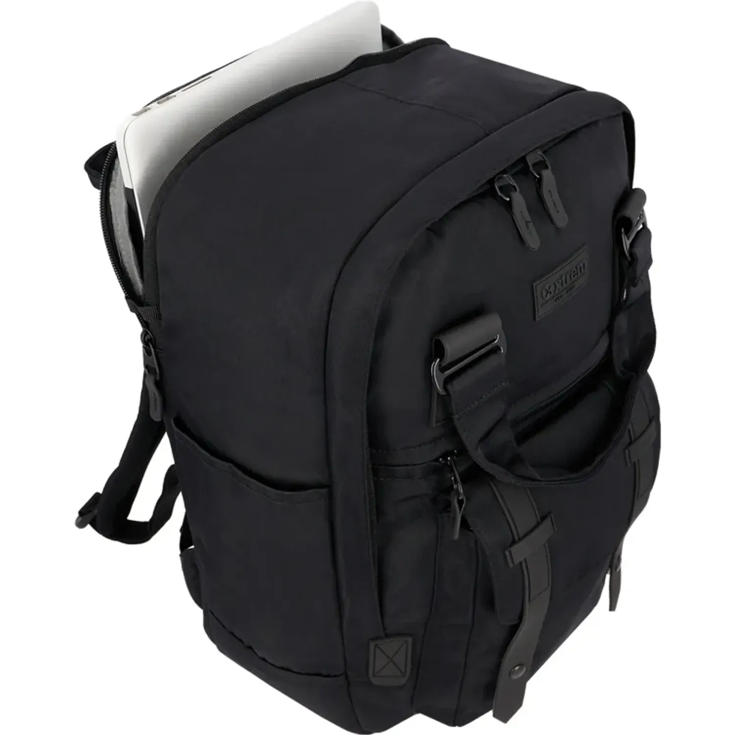 Mochila Xtrem Para Laptop Unisex 16plg Portland 6xt color negro | Platanitos