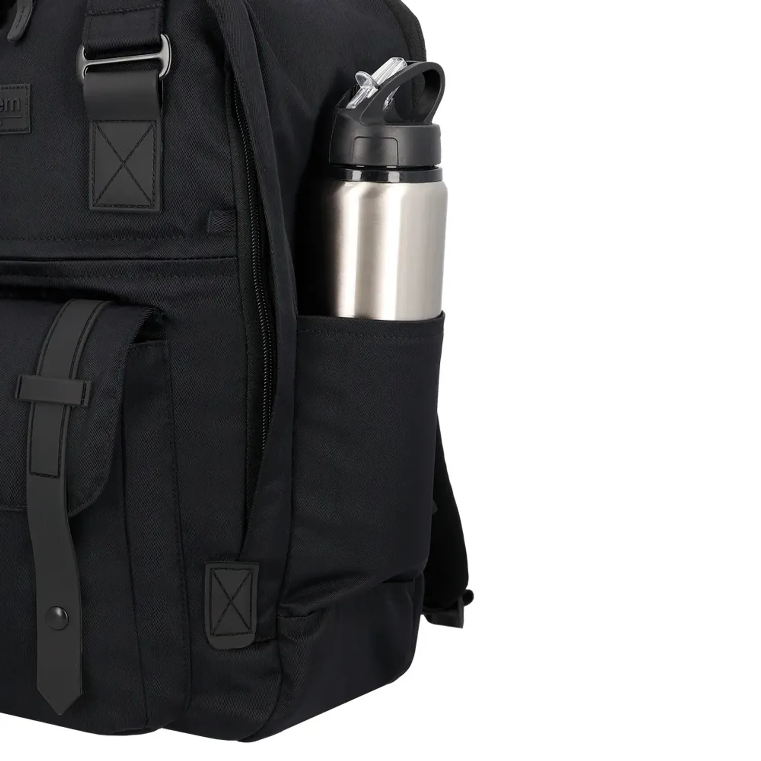 Mochila Xtrem Para Laptop Unisex 16plg Portland 6xt color negro | Platanitos