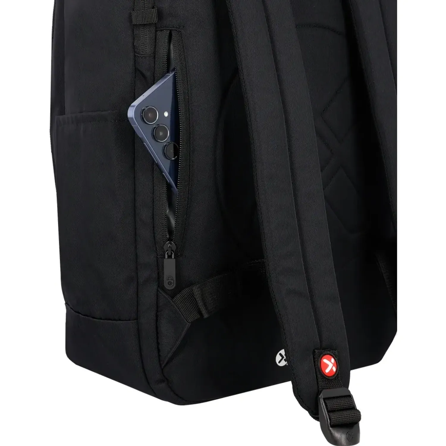 Mochila Xtrem Para Laptop Unisex 16plg Portland 6xt color negro | Platanitos