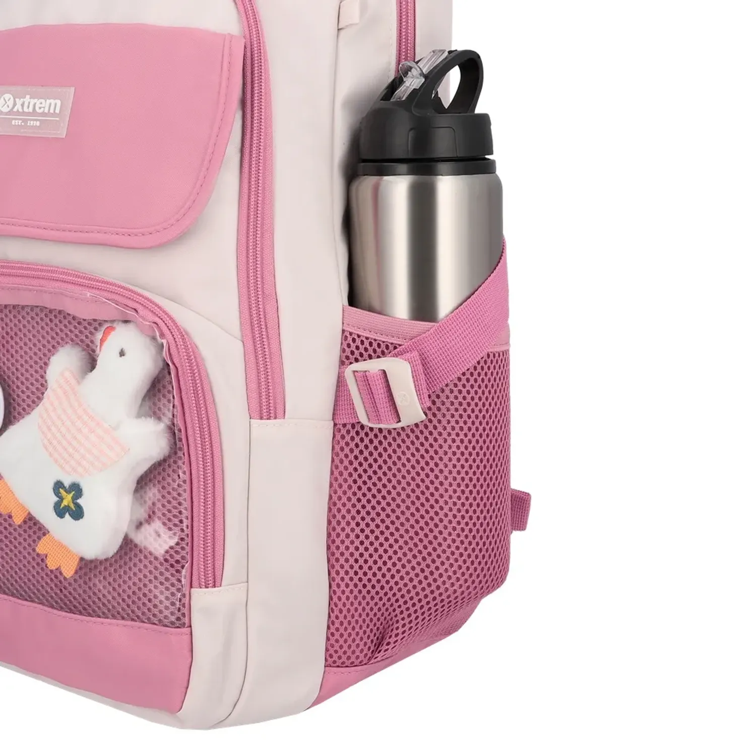 Mochila Xtrem Para Laptop Unisex 15plg Yuki 6xt color beige | Platanitos