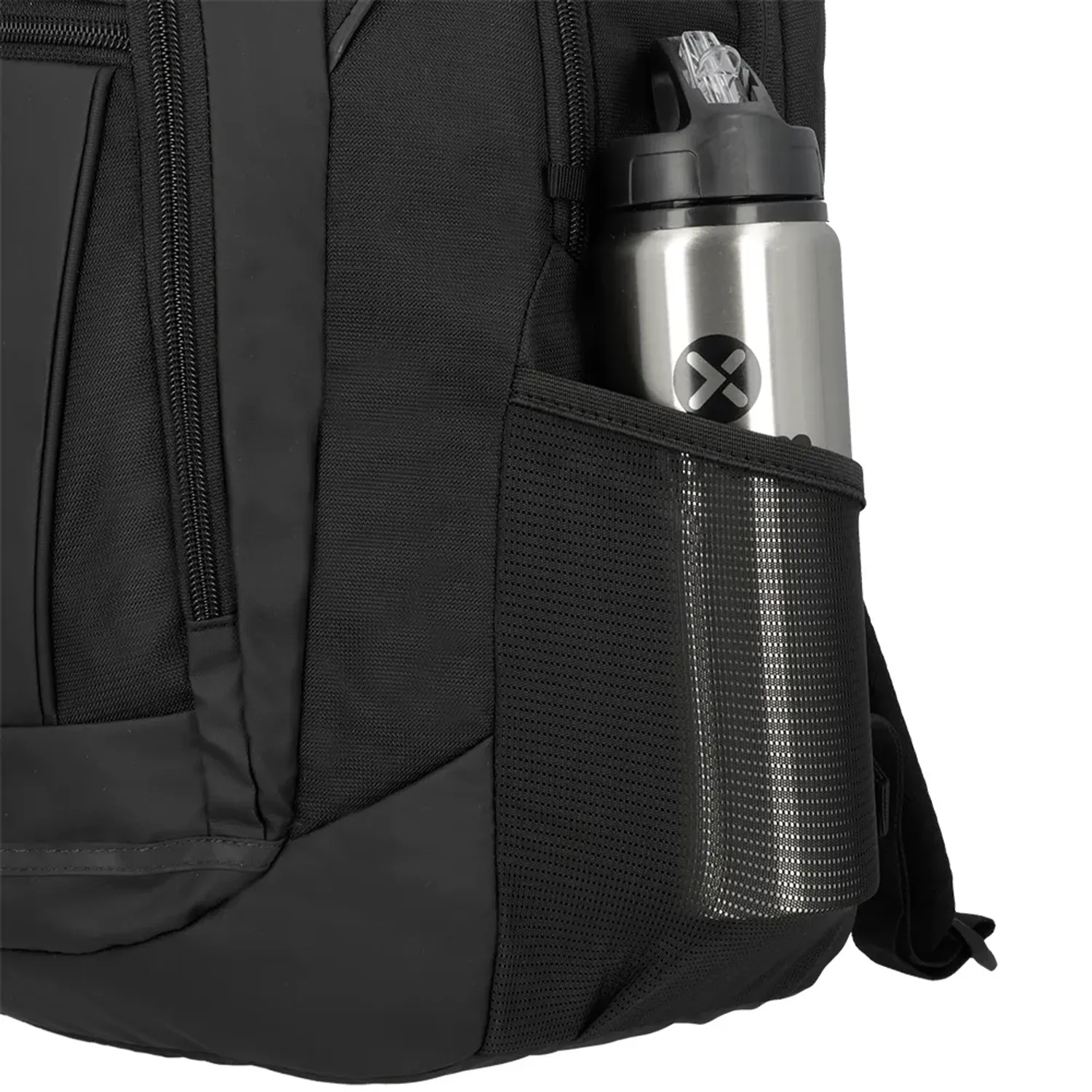 Mochila Xtrem Unisex Brooklyn 4xt color negro | Platanitos