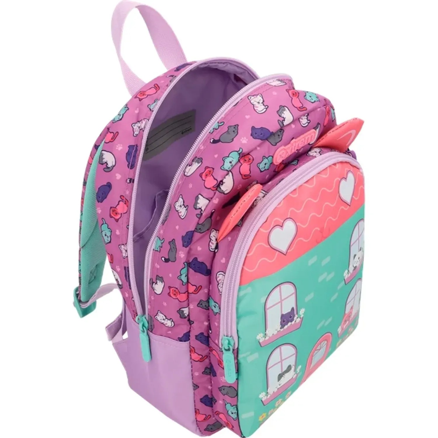 Mochila Xtrem Unisex Kinder 6xt color morado | Platanitos