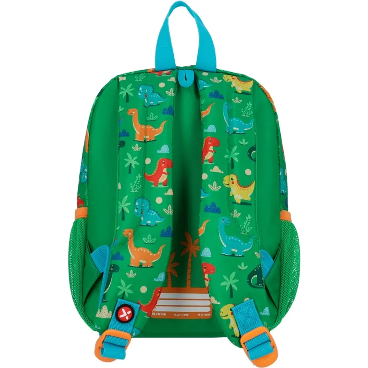 Mochila Xtrem Unisex Play-Time 6xt color verde | Platanitos