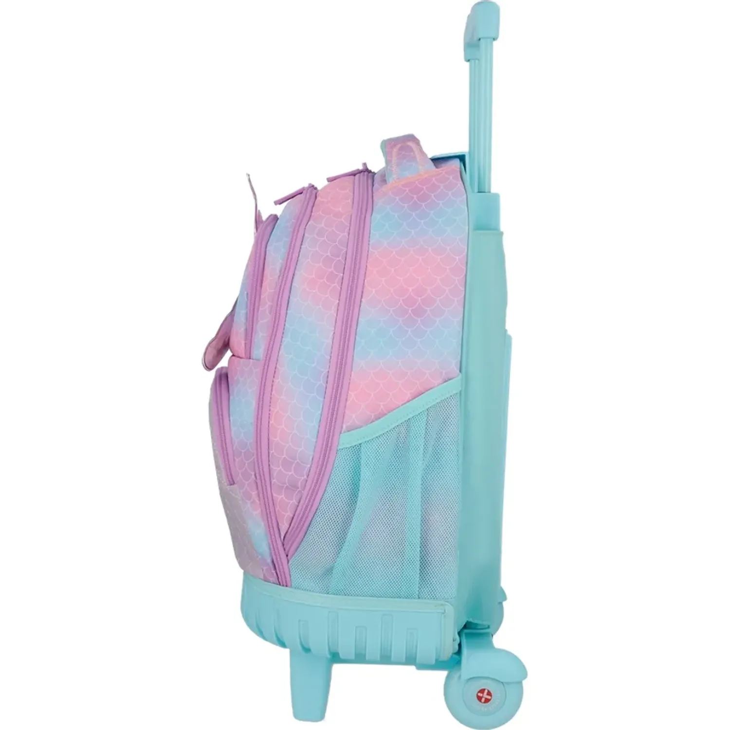 Mochila Xtrem Con Ruedas Niña Cross 6xt color lila | Platanitos